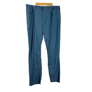 Travis Mathew Pants Mens 38x32 Blue Golf Back to Business Tencel Cotton